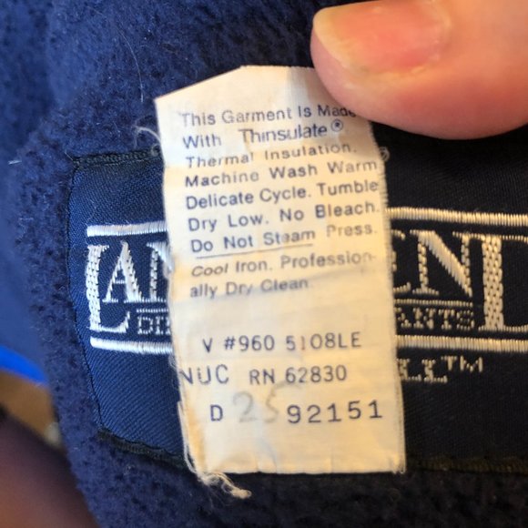 Men's TALL MEDIUM Lands' End Vintage Jacket - Picture 3 of 8